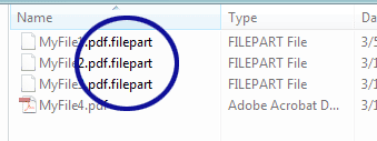 WinSCP - Folder List Screenshot