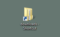 Screenshot the folder shortcut